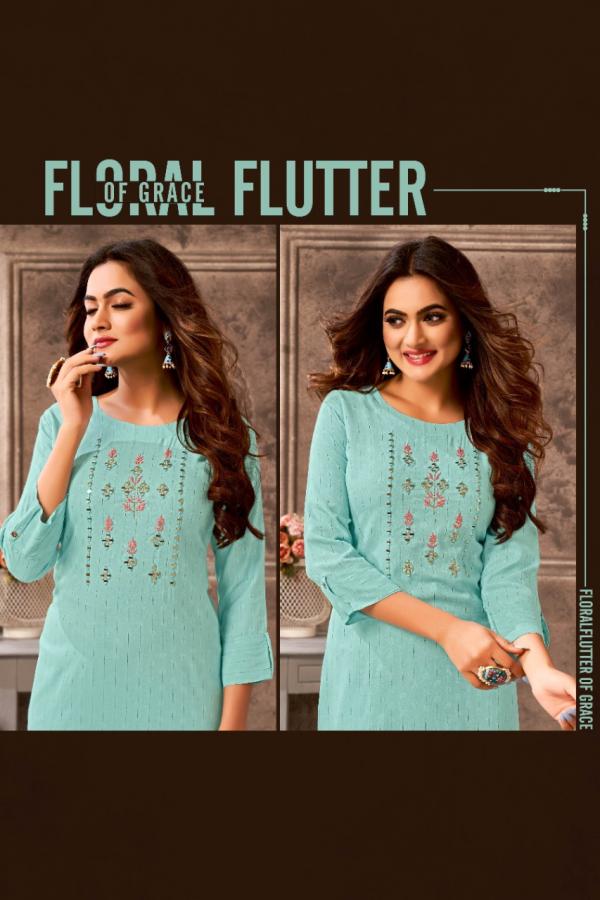 Heritage Womaniya Rayon Designer embroidery Kurti Collection